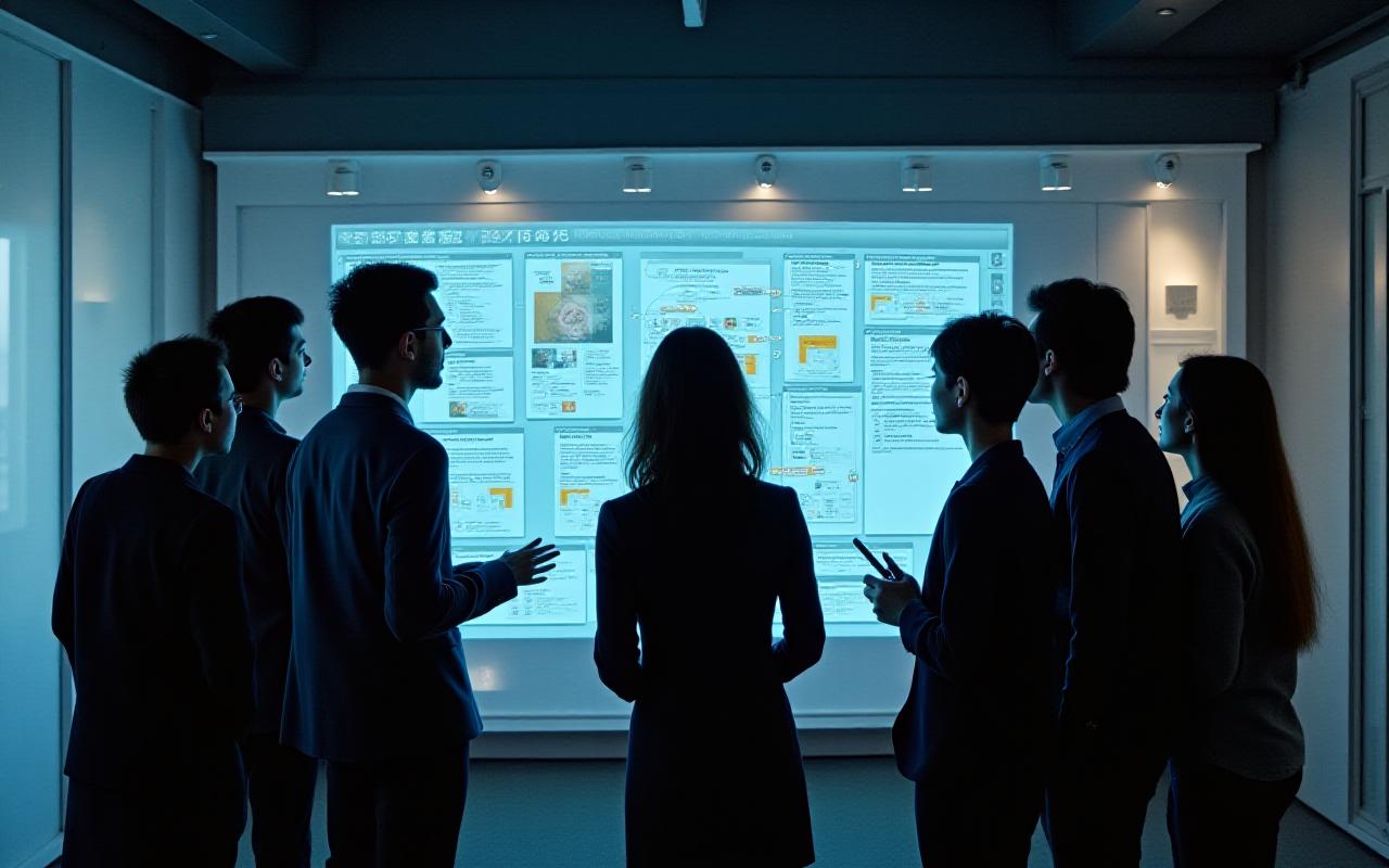 デジタル体験設計のプロフェッショナルなワークシーン